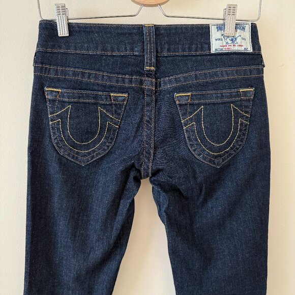 True Religion - Low rise Skinny Jeans SIZE 27 - Picture 1 of 6